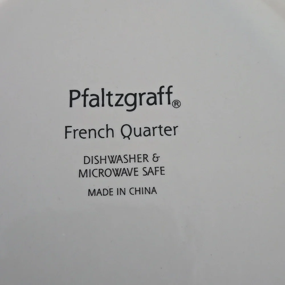PFALTZGRAFF Stoneware French Quarter Salad Plate 8